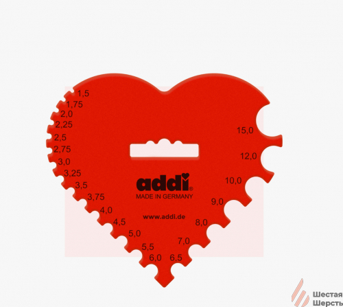 Измеритель спиц и крючков Addi addiTwin